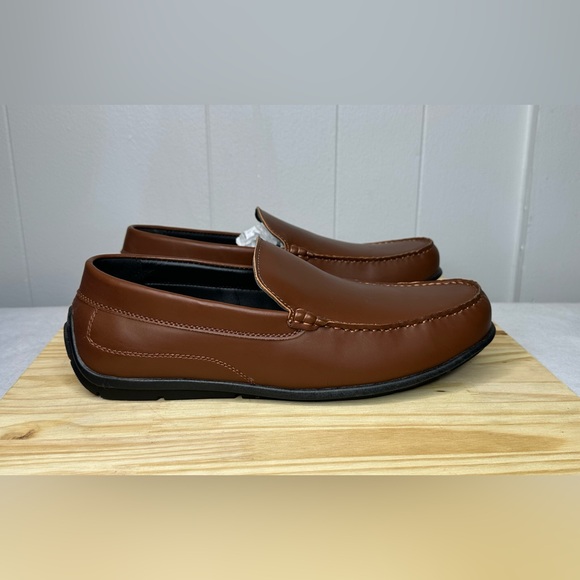 Men's Brown Loafers - Picture 1 of 15